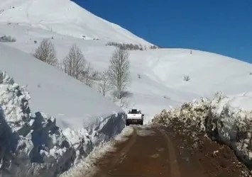 Bingöl'de kardan kapanan 30 yerleşim yerinin yolu açıldı