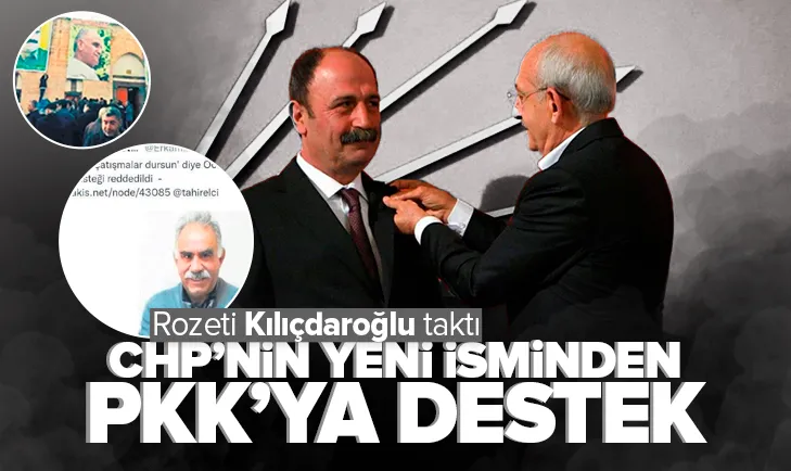 CHP’nin yeni isminden teröre destek