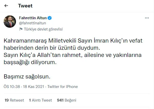 Son dakika: Acı haberi Sağlık Bakanı Koca duyurdu! İmran Kılıç hayatını kaybetti - 5