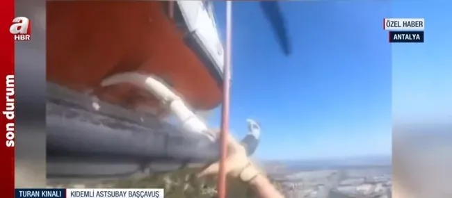 Teleferikte kurtarma operasyonu nasıl yapıldı? Kurtarma anları ilk kez A Haber’de