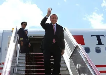 Başkan Erdoğan NATO zirvesi için gittiği Litvanya'dan ayrıldı