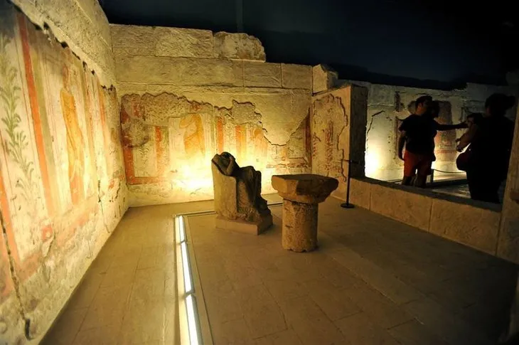 Zeugma Mozaik Müzesi ziyaretçi rekoruna koşuyor