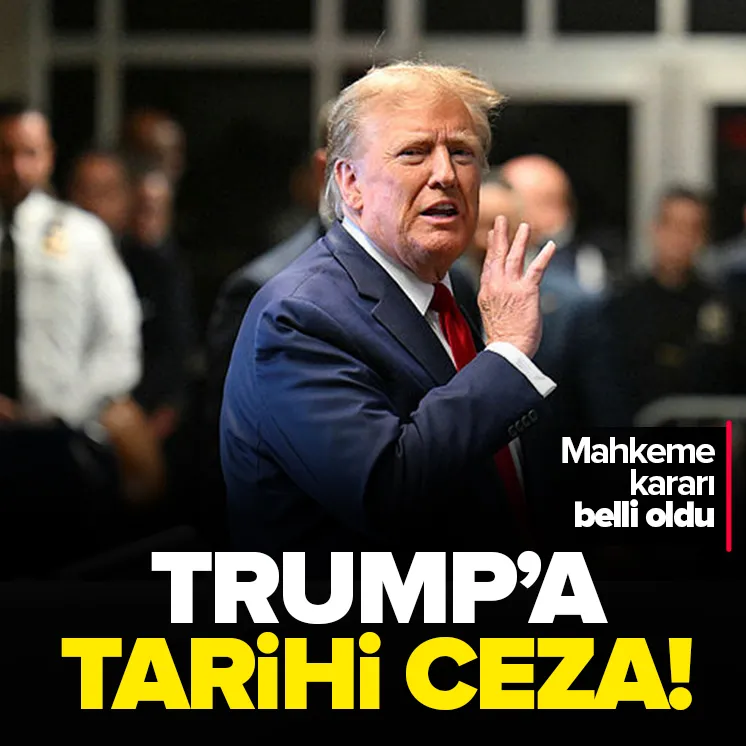 Donald Trump’ın cezası belli oldu