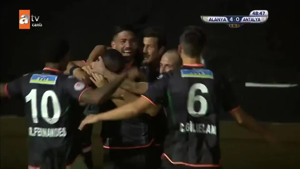 Alanyaspor 4-0 Antalyaspor Papiss Cisse