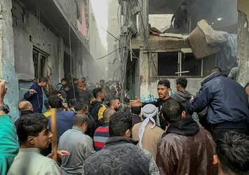 Gazze'de insanlık dışı sivil katliamı! Terör devleti İsrail 35 bin mazlumun canına kıydı