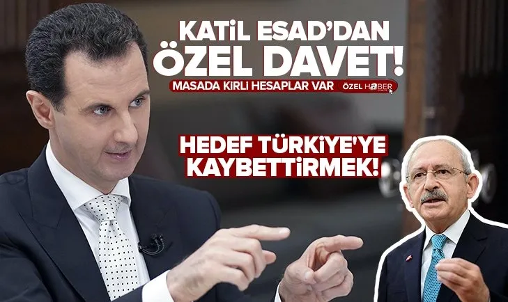 Esad’dan Kılıçdaroğlu’na buluşma çağrısı! Sivillerin zulmünden kaçtığı Esad çözüm mü?
