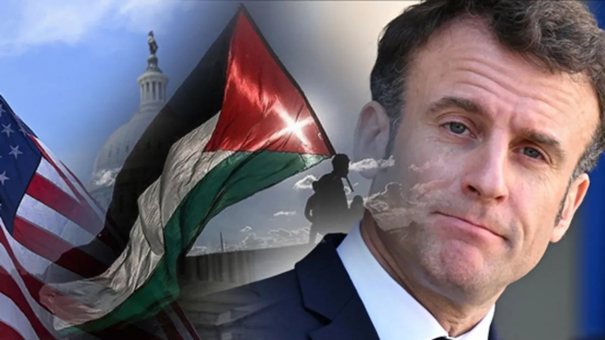 Fransa'nın Filistin'i tanıma kararına ABD'den kaçıngan tavır! Geçiştirdiler