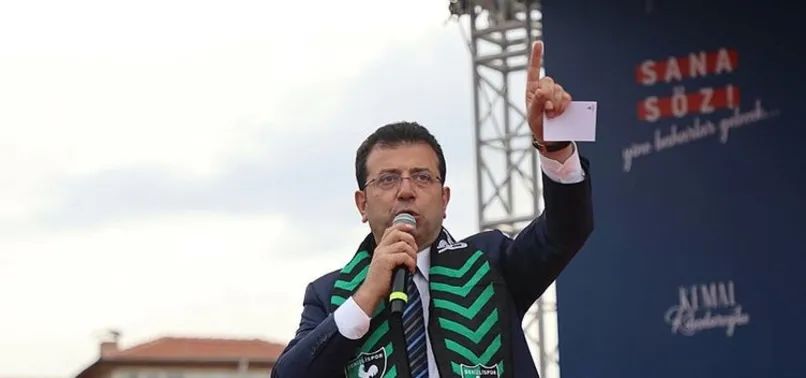 Selahattin Demirtaş'a selam söyleyen İmamoğlu 'Denizli vatanı böldürmez' afişinden rahatsız oldu: Saçma sapan...