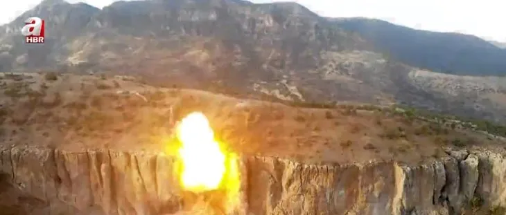 Terör örgütü PKK’ya “Eren” darbesi! A Haber Eren Kış-8 operasyonunda | İşte nefes kesen görüntüler