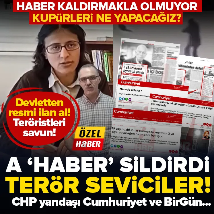 Teröristsever Cumhuriyet ve BirGün!