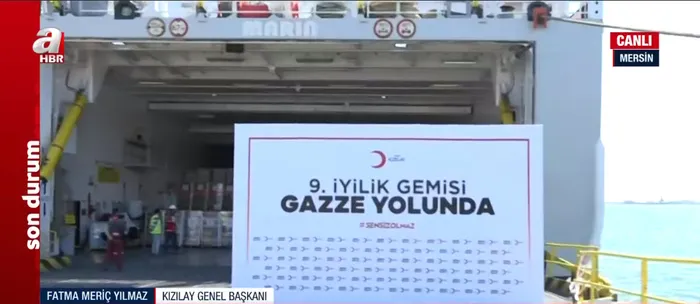 Türkiye'den Gazze'ye yeni yardım sevkiyatı! Yardımlar içeriye girebiliyor mu? Kızılay Genel Başkanı Fatma Meriç Yılmaz A Haber'de anlattı - 2
