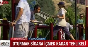 Sigara içmek kadar tehlikeli!