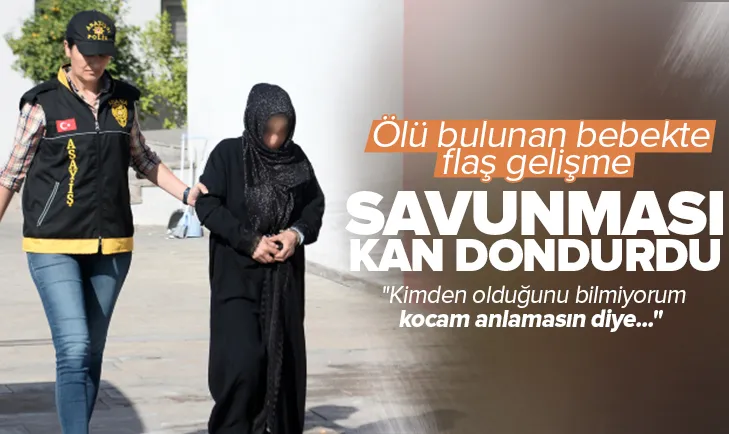 Ölü bulunan bebekte flaş gelişme