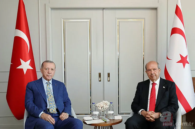 Başkan Erdoğan KKTC Cumhurbaşkanı Tatar ile görüştü! 2 önemli anlaşmaya imzalar atıldı 2