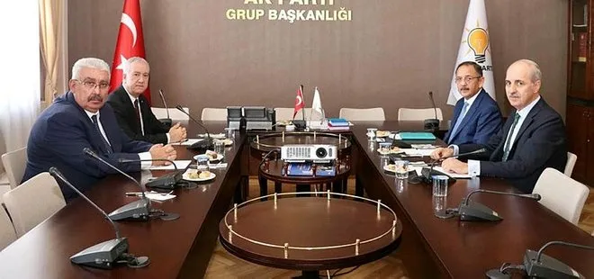 AK Parti ve MHP’den Cumhur İttifakı görüşmesi