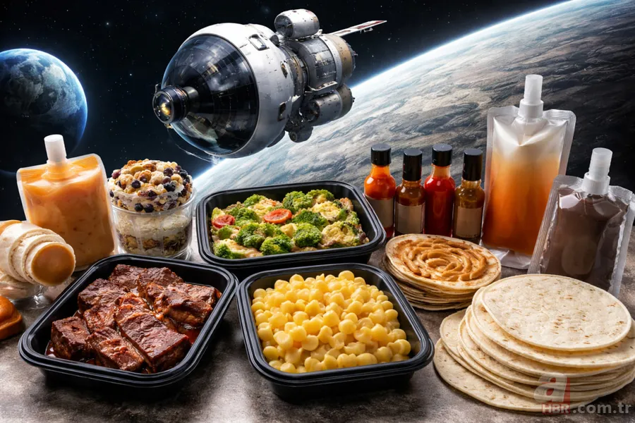 Astronotların uzay menüsü belli oldu! Biftekten peynirli makarnaya… 1