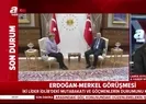 Başkan Erdoğan ile Merkel arasında kritik İdlib görüşmesi | video