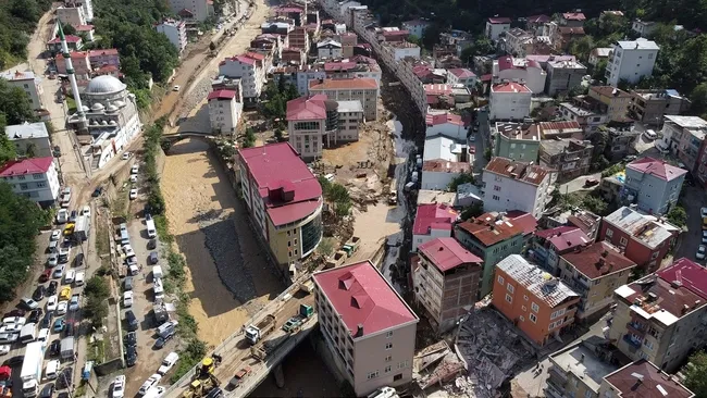 Son dakika: Giresun’da sel felaketi! Bölgeye giden 3 bakan incelemelerde bulundu