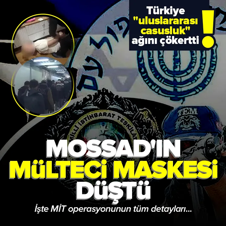 MOSSAD’ın mülteci maskesi düştü