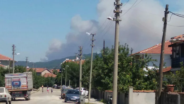 Son dakika: Çanakkale'de orman yangını! Ekipler bölgede - 1