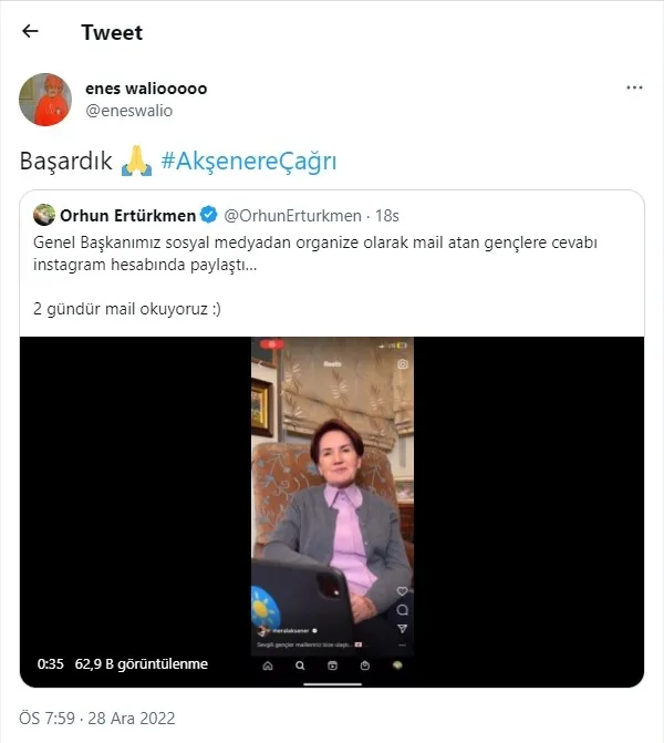 Meral Akşener’den Kılıçdaroğlu’na yolun sonu göründü mesajı! 6’lı masada iş inada bindi