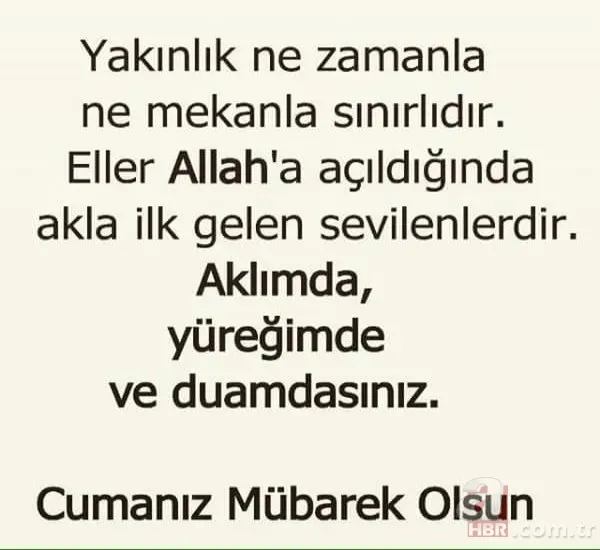 Cuma mesajları burada! En kısa, güzel, anlamlı, dualı RESİMLİ CUMA MESAJLARI 9 Ağustos 2024 6