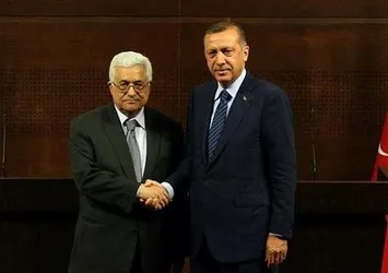 Erdoğan-Abbas görüşmesi sona erdi