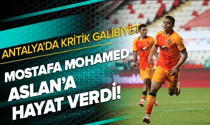 Aslan Mohemmed ile güldü | Antalyaspor: 0 - Galatasaray: 1 MAÇ SONUCU ÖZET Süper Lig 37. hafta...