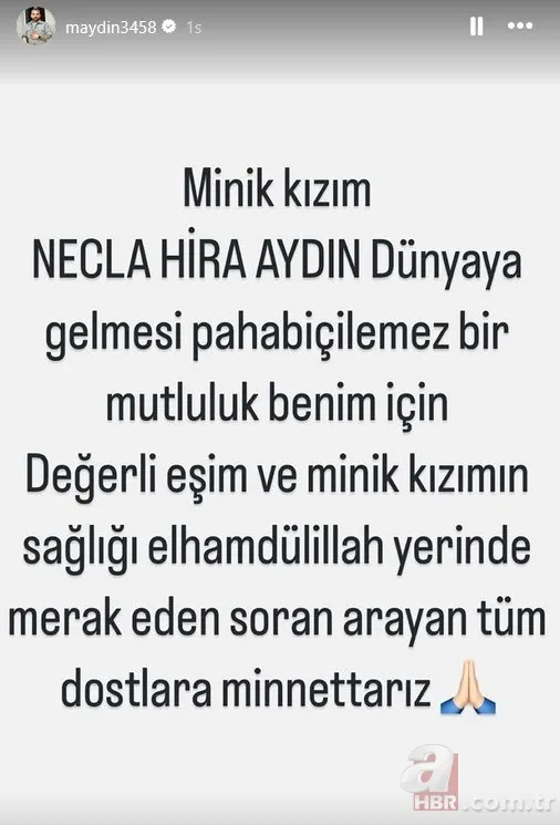 Annesinin adını taşıyacak! Tuğçe Tayfur'un kızı dünyaya geldi 7
