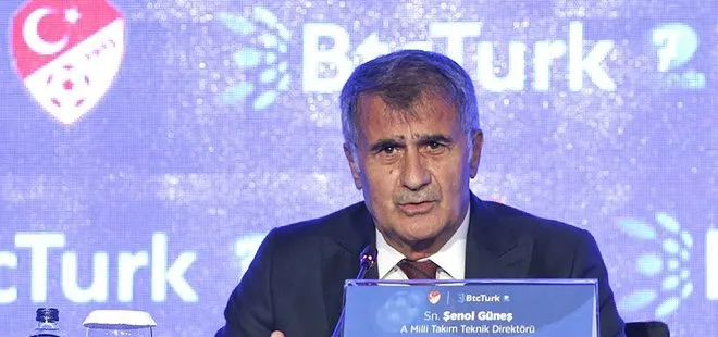 A Milli Takım Teknik Direktörü Şenol Güneş: Trabzonspor’a haksızlık yapıldı