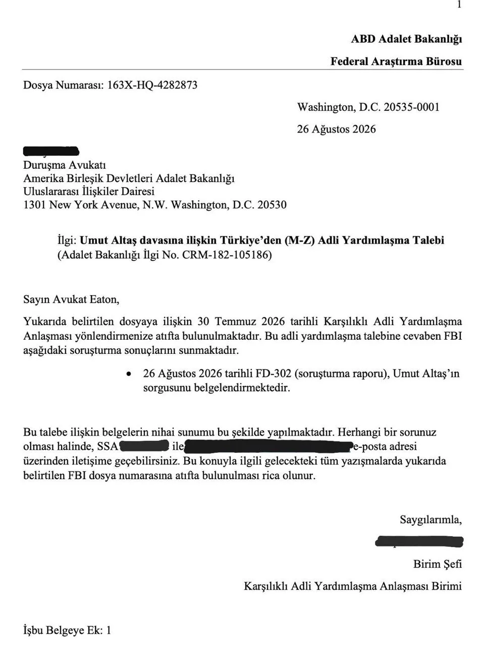 Gülistan Doku soruşturmasında 34 sayfalık şok FBI tutanağı: Cinayet, ceset ve örtbas iddiaları dosyada - 2
