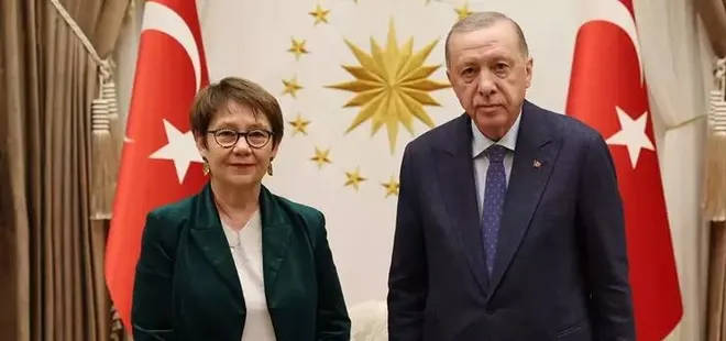 Başkan Erdoğan’dan diplomasi trafiği! EBRD Başkanı Odile Renaud-Basso’yu kabul etti