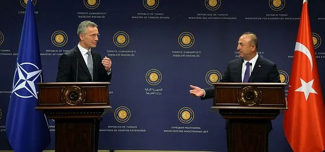 Son dakika: Dışişleri Bakanı Mevlüt Çavuşoğlu NATO Genel Sekreteri ile görüştü