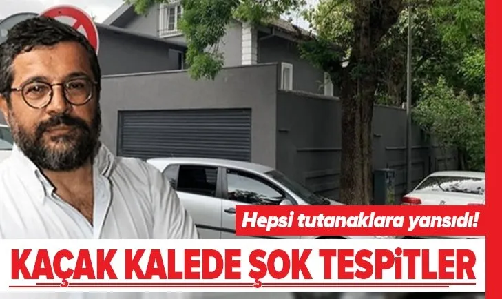 Sözcü yazarı Soner Yalçın’ın konutunda bir kez daha kaçak inşaat yaptığı belirlendi!