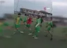 Kadınların futbol maçındaki kavga kamerada