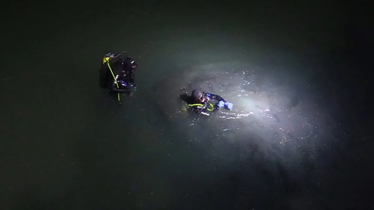 Adana'da nehre düşen kişiyi itfaiye ekipleri kurtardı