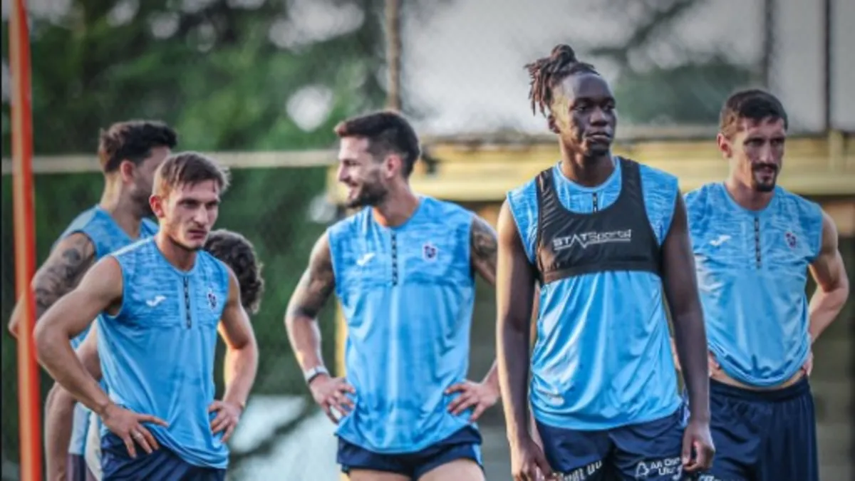 Trabzonspor'da St. Gallen maçı hazırlıkları devam etti