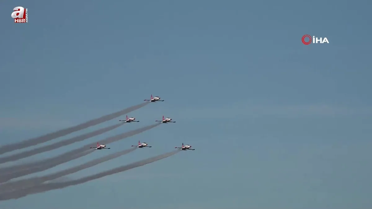 Kırklareli’nde Türk Yıldızları nefes kesti