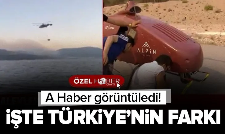 A Haber Yangın Harekat Merkezi’nde yangınlarda kullanılan insansız helikopteri görüntüledi! Peki nasıl kullanıyor?