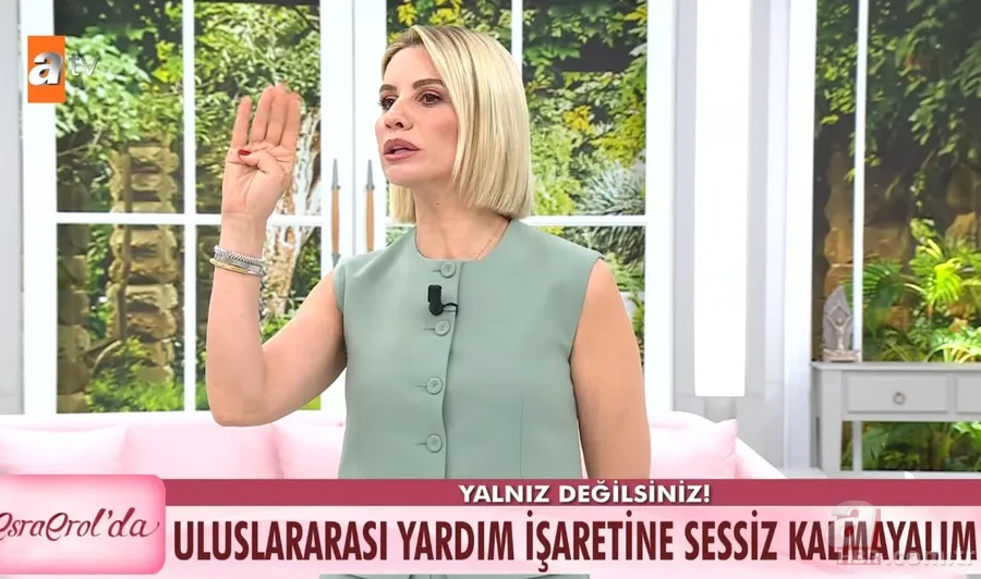 Esra Erol'dan hayat kurtaran hareket: Bu işareti bilmeyen kalmasın 2