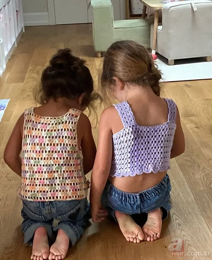 Kenan İmirzalıoğlu kızıyla bahçe keyfinde! Sinem Kobal paylaştı... 4