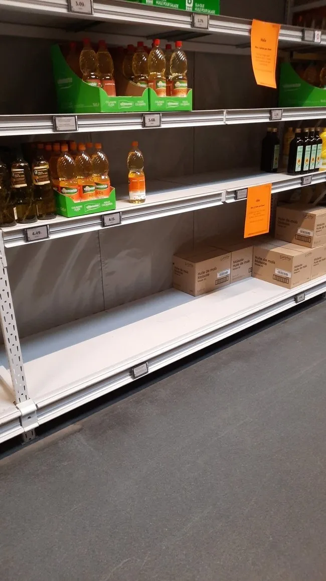 Rusya - Ukrayna savaşı Belçika'yı da vurdu! Marketlerde un ve yağ kalmadı: Lidl, Aldi ve Carrefour... - 3