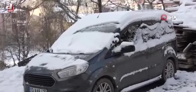 Bitlis'te yoğun kar yağışı