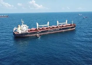 Ukrayna’dan kalkan Mısır yüklü Polarnet gemisi İstanbul Boğazı’nda denetimden geçti! Gemi Derince’ye hareket etti