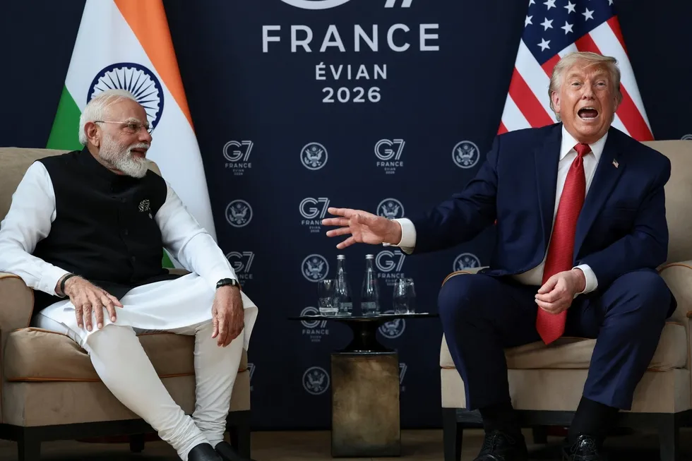 Hindistan Başbakanı Narendra Modi ve ABD Başkanı Donald Trump (REUTERS)