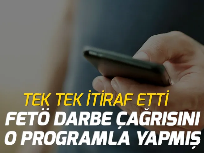 FETÖ darbe çağrısını Linedan göndermiş