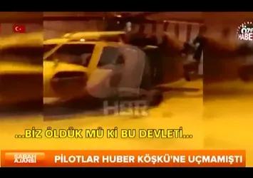 Kahraman pilottan duygulandıran mesaj!
