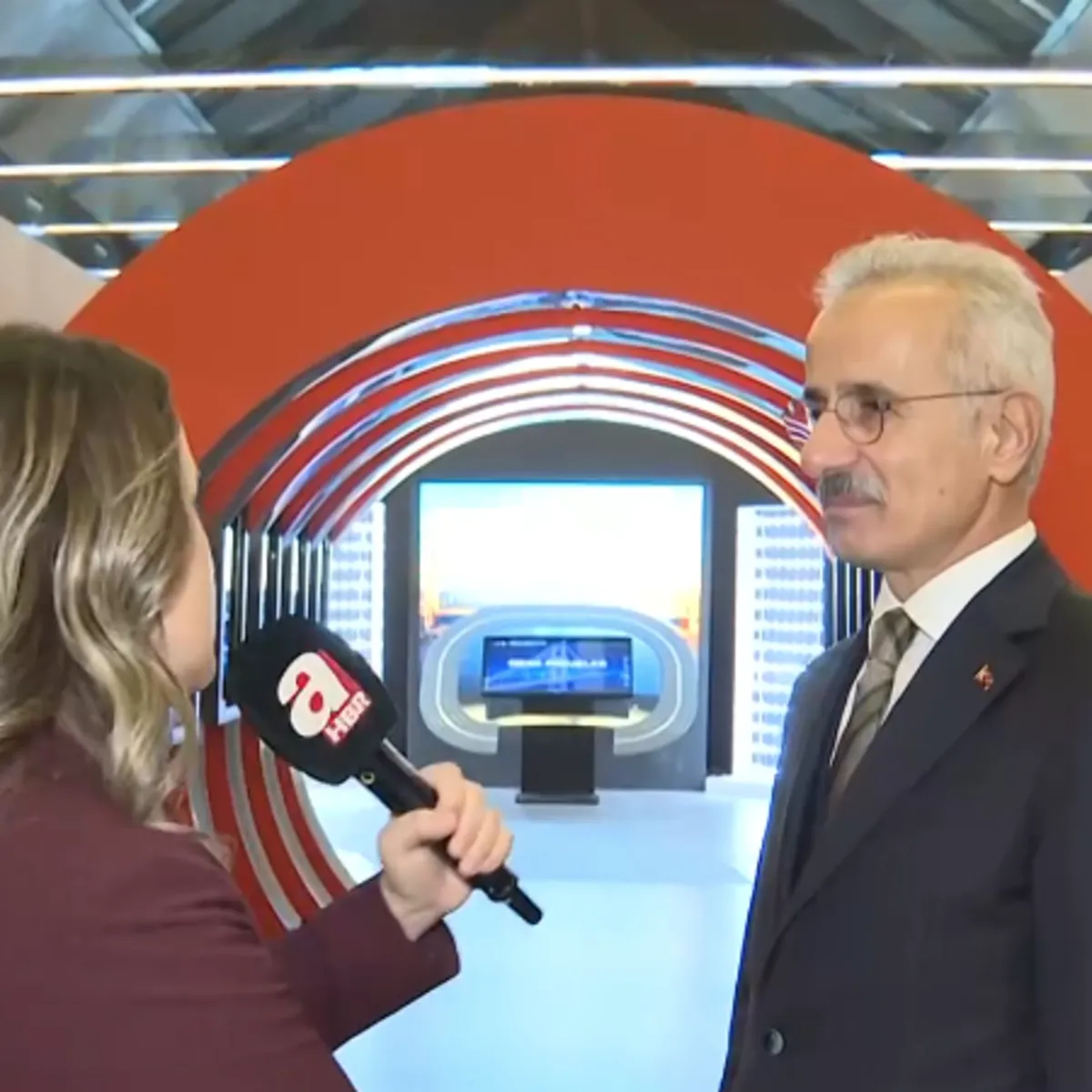 Ulaştırma ve Altyapı Bakanı Abdulkadir Uraloğlu A Haber'de