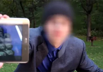 '2045'ten geliyorum'dedi alay konusu oldu