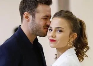 Bahar Şahin rol arkadaşı Mehmet Ozan Dolunay ile aşk yaşadığı iddialarını böyle yalanladı!